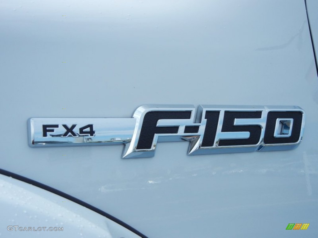 2013 F150 FX4 SuperCrew 4x4 - White Platinum Metallic Tri-Coat / Black photo #5