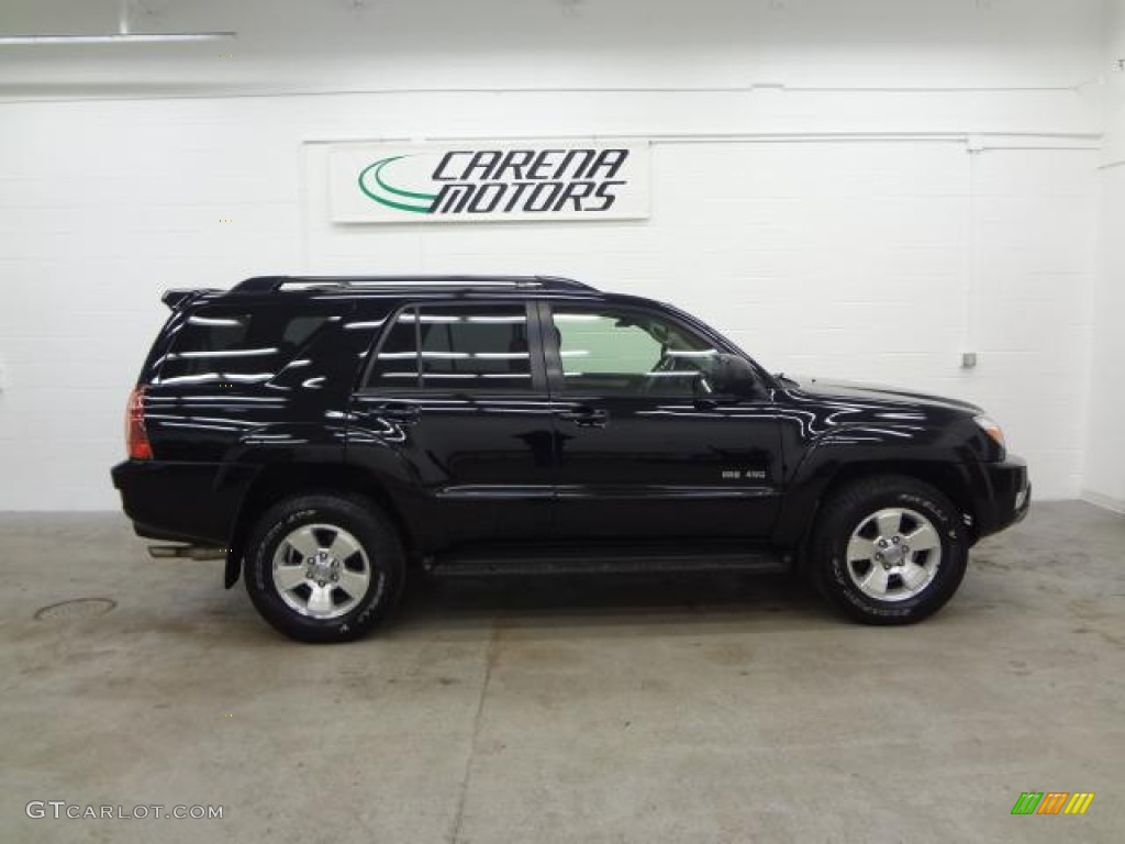 2004 4Runner SR5 4x4 - Black / Taupe photo #6