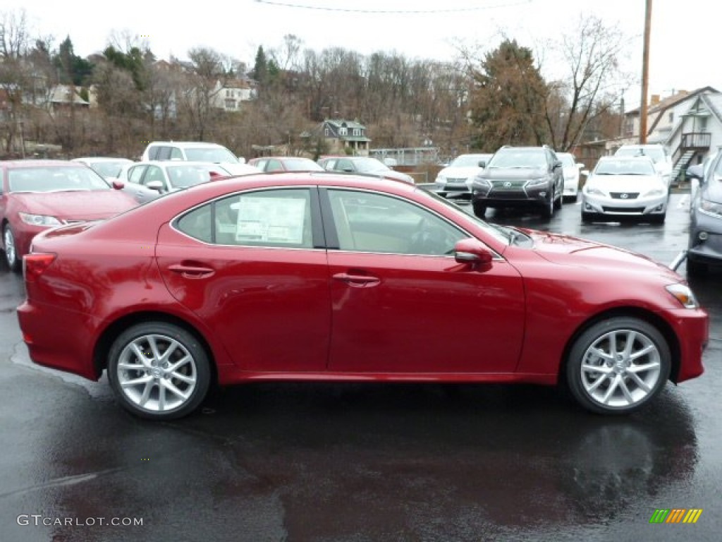 Matador Red Mica 2013 Lexus IS 250 AWD Exterior Photo #78586260