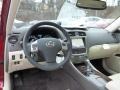 Ecru 2013 Lexus IS 250 AWD Dashboard