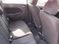 2011 Mazda MAZDA2 Black Interior Rear Seat Photo