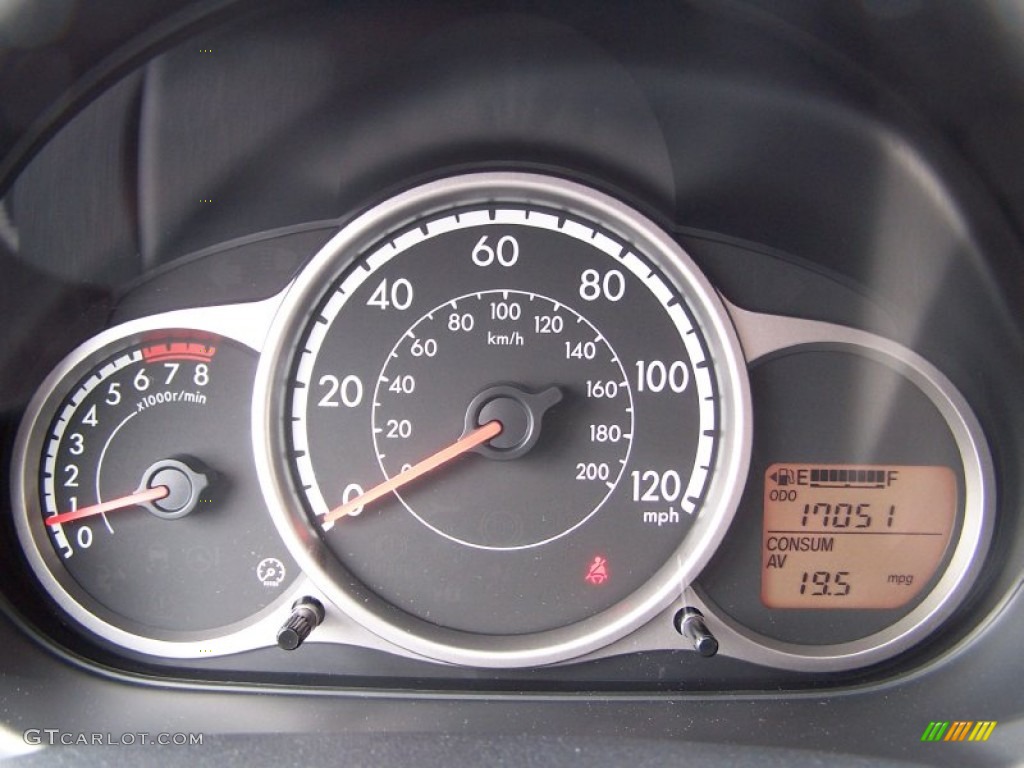 2011 Mazda MAZDA2 Touring Gauges Photo #78586481