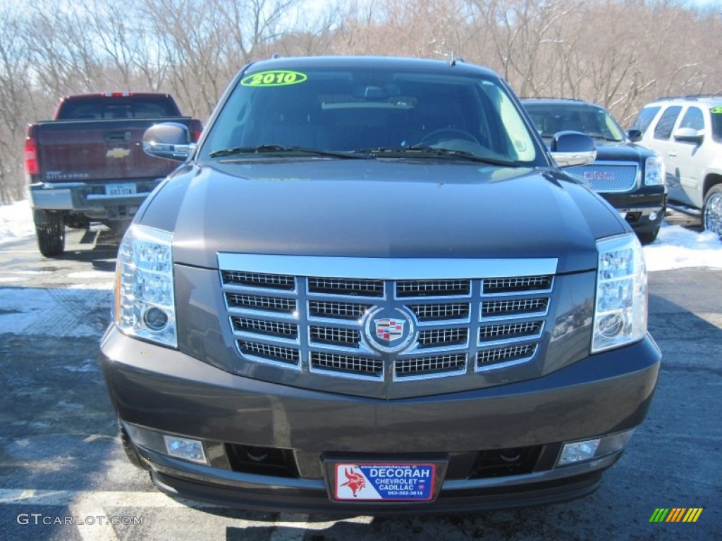 2010 Escalade Luxury AWD - Galaxy Gray / Ebony photo #2