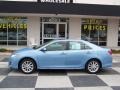 2012 Clearwater Blue Metallic Toyota Camry XLE V6  photo #1