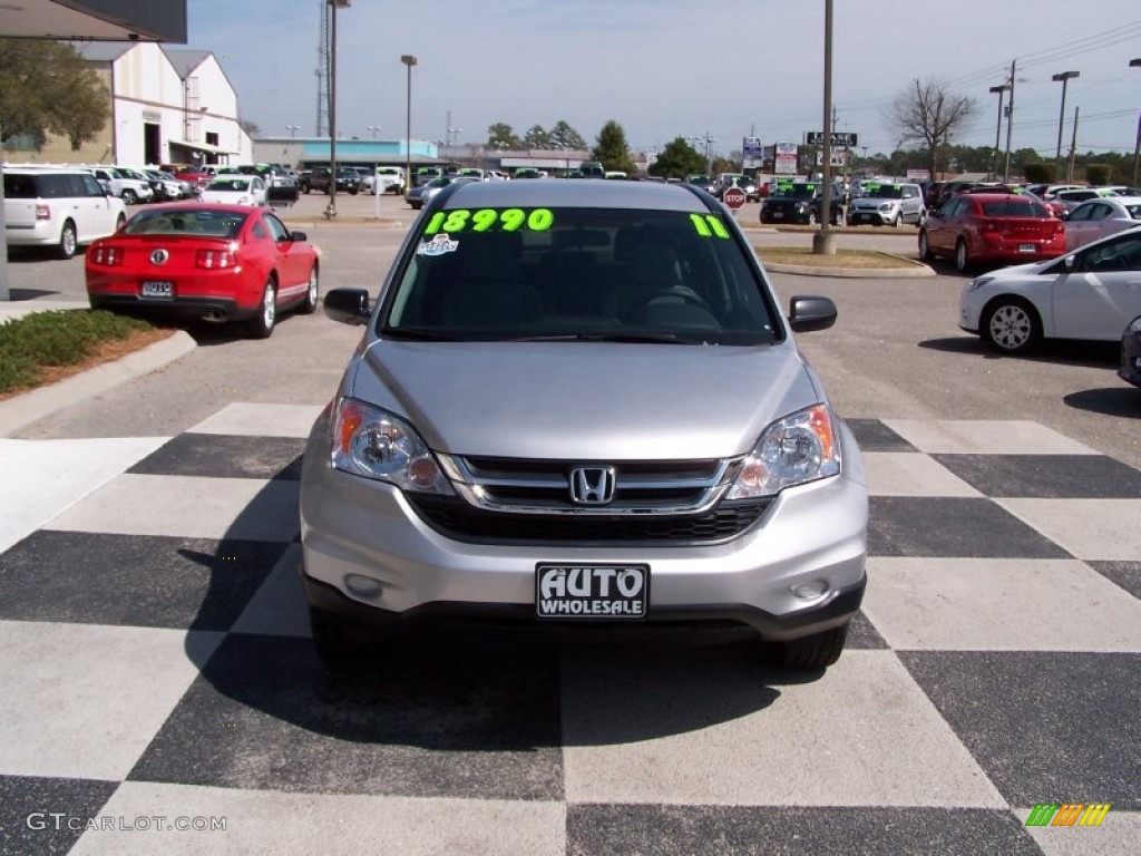 2011 CR-V SE - Alabaster Silver Metallic / Gray photo #2