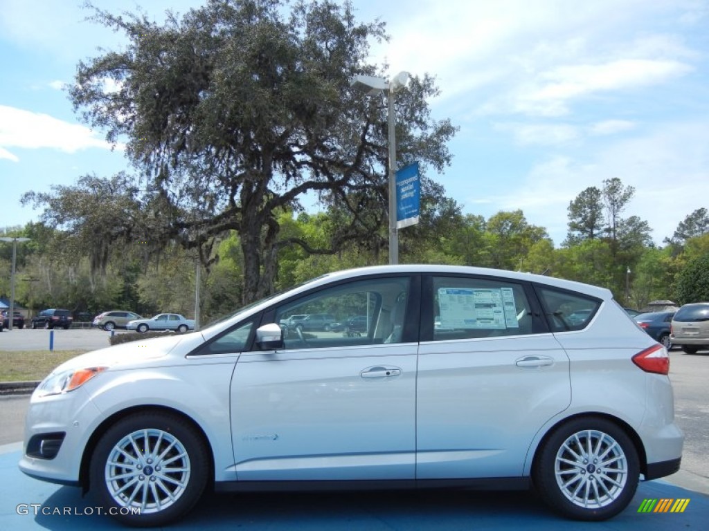 Ingot Silver 2013 Ford C-Max Hybrid SEL Exterior Photo #78587427