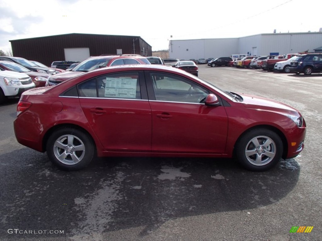 2013 Cruze LT - Crystal Red Metallic Tintcoat / Jet Black photo #1