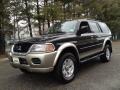 2002 Solano Black Pearl Mitsubishi Montero Sport XLS 4x4  photo #1