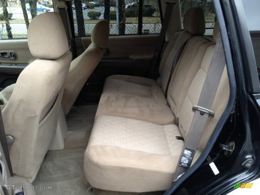 2002 Mitsubishi Montero Sport XLS 4x4 Rear Seat Photos