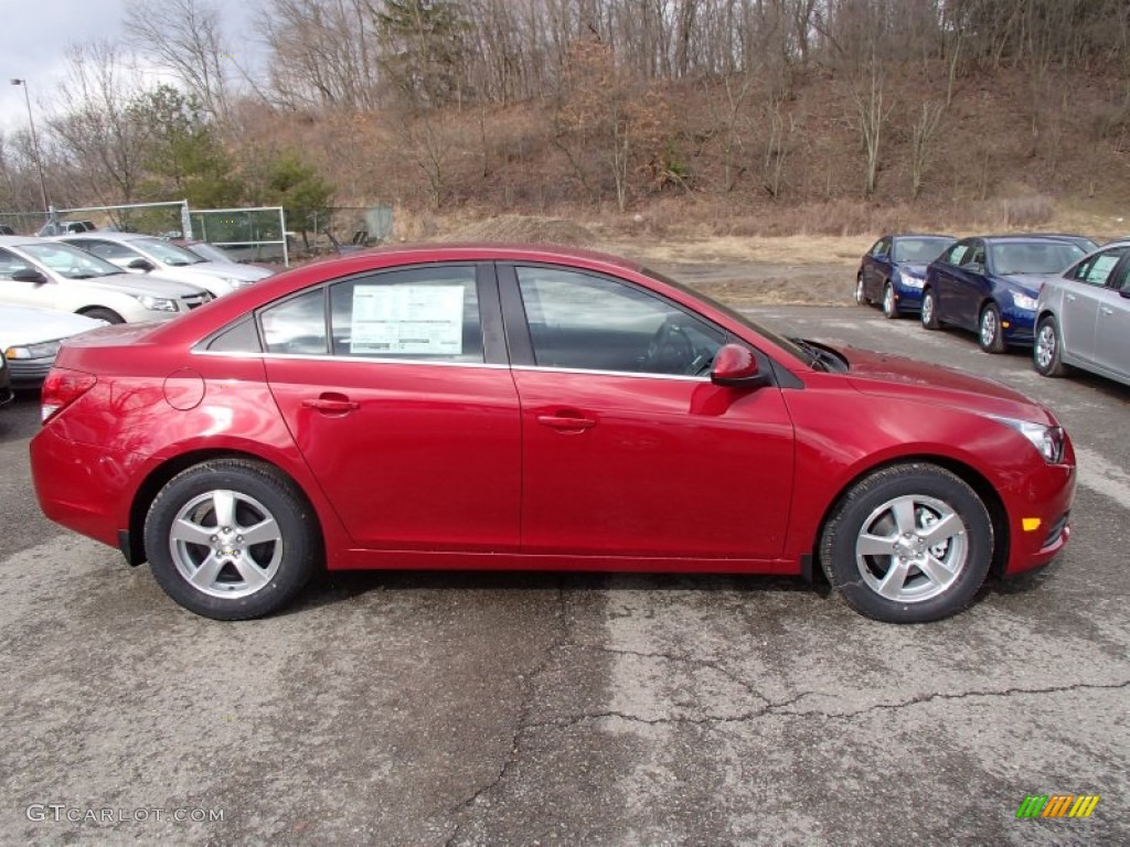 2013 Cruze LT - Crystal Red Metallic Tintcoat / Jet Black photo #1