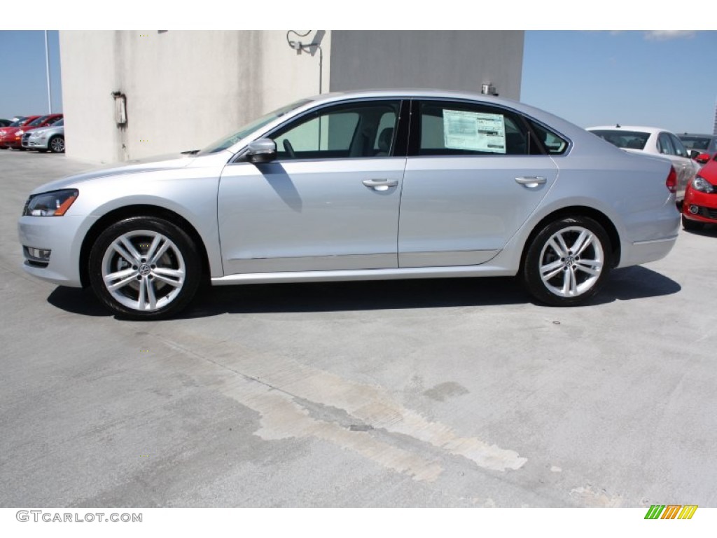 Reflex Silver Metallic 2013 Volkswagen Passat TDI SEL Exterior Photo #78588706