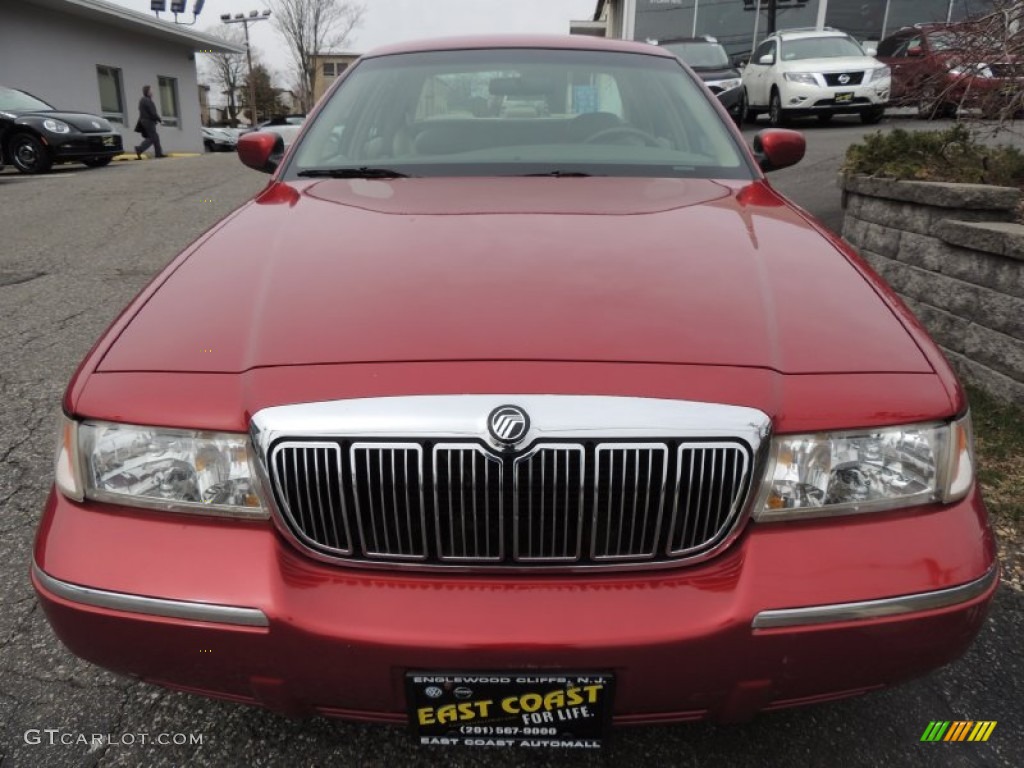 1999 Grand Marquis GS - Toreador Red Metallic / Medium Parchment photo #2