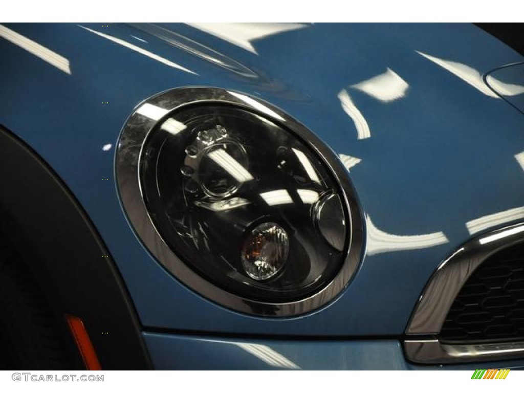 2013 Cooper S Coupe - Kite Blue / Carbon Black photo #5