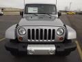 2013 Billet Silver Metallic Jeep Wrangler Unlimited Sahara 4x4  photo #2