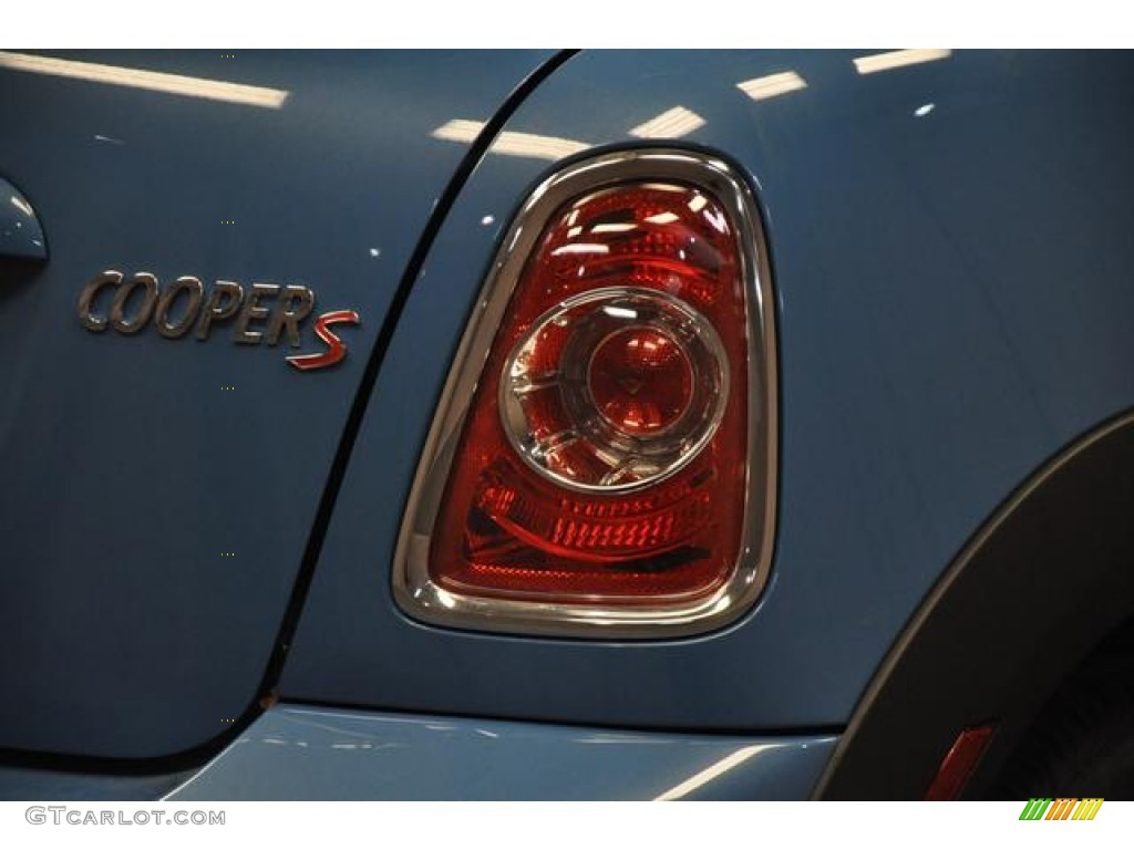 2013 Cooper S Coupe - Kite Blue / Carbon Black photo #12