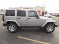 2013 Billet Silver Metallic Jeep Wrangler Unlimited Sahara 4x4  photo #4