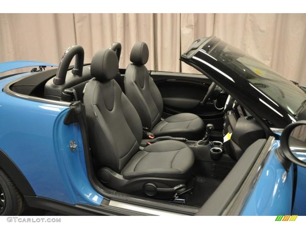 2013 Cooper Roadster - Kite Blue / Carbon Black photo #7