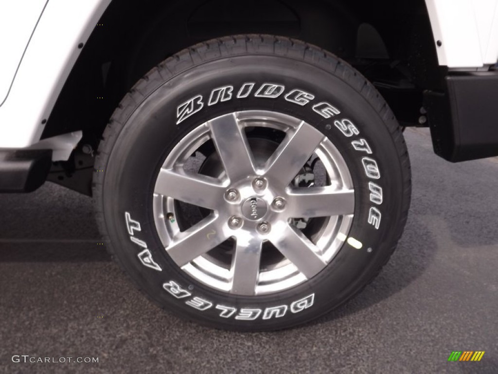 2013 Jeep Wrangler Unlimited Sahara 4x4 Wheel Photo #78589829