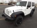 2013 Bright White Jeep Wrangler Moab Edition 4x4  photo #1