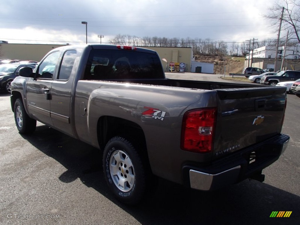 2013 Silverado 1500 LT Extended Cab 4x4 - Mocha Steel Metallic / Ebony photo #6