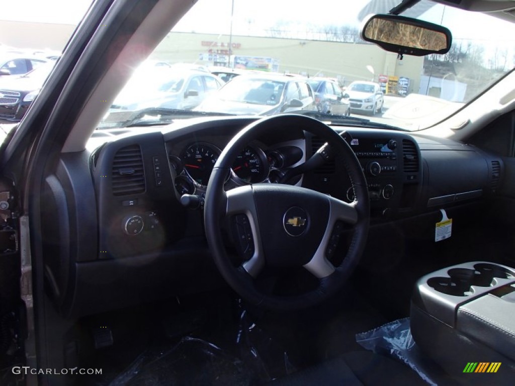 2013 Silverado 1500 LT Extended Cab 4x4 - Mocha Steel Metallic / Ebony photo #10