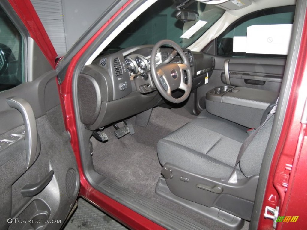 2013 Sierra 1500 SLE Crew Cab - Sonoma Red Metallic / Ebony photo #4