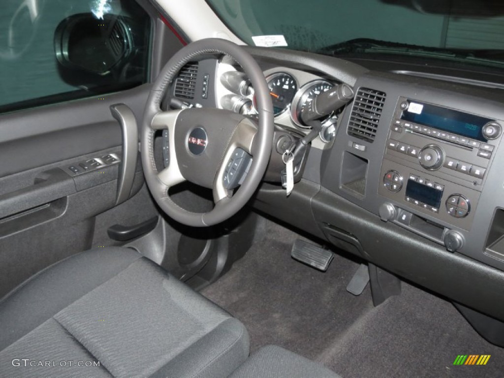 2013 Sierra 1500 SLE Crew Cab - Sonoma Red Metallic / Ebony photo #5