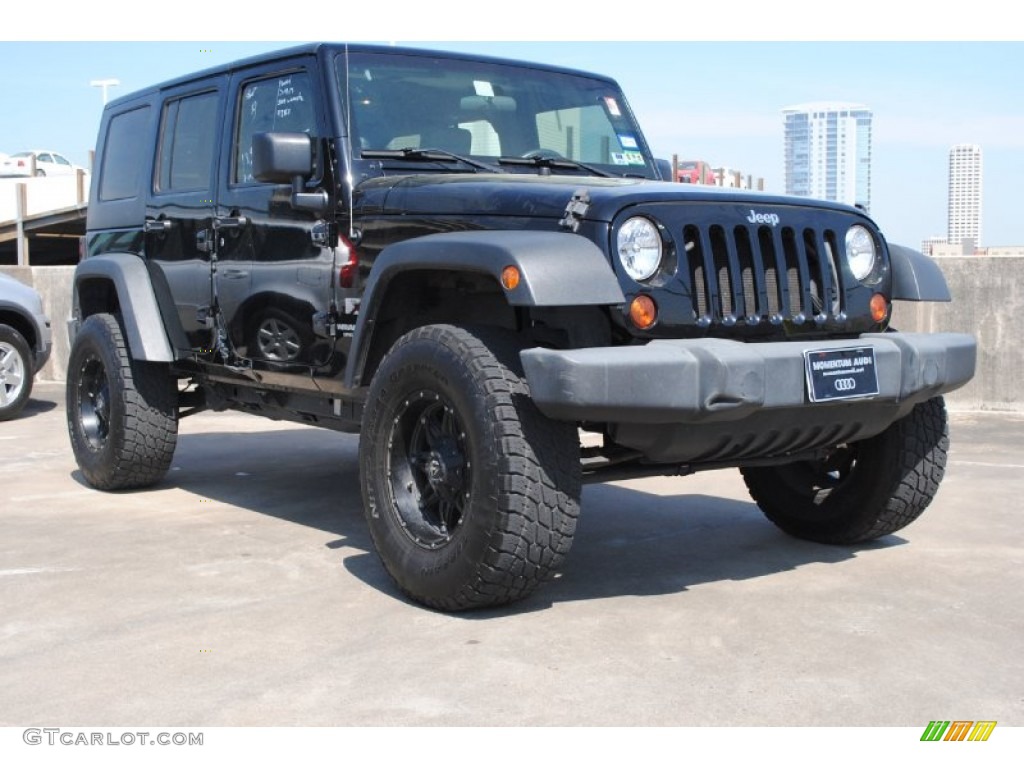 Black Jeep Wrangler Unlimited