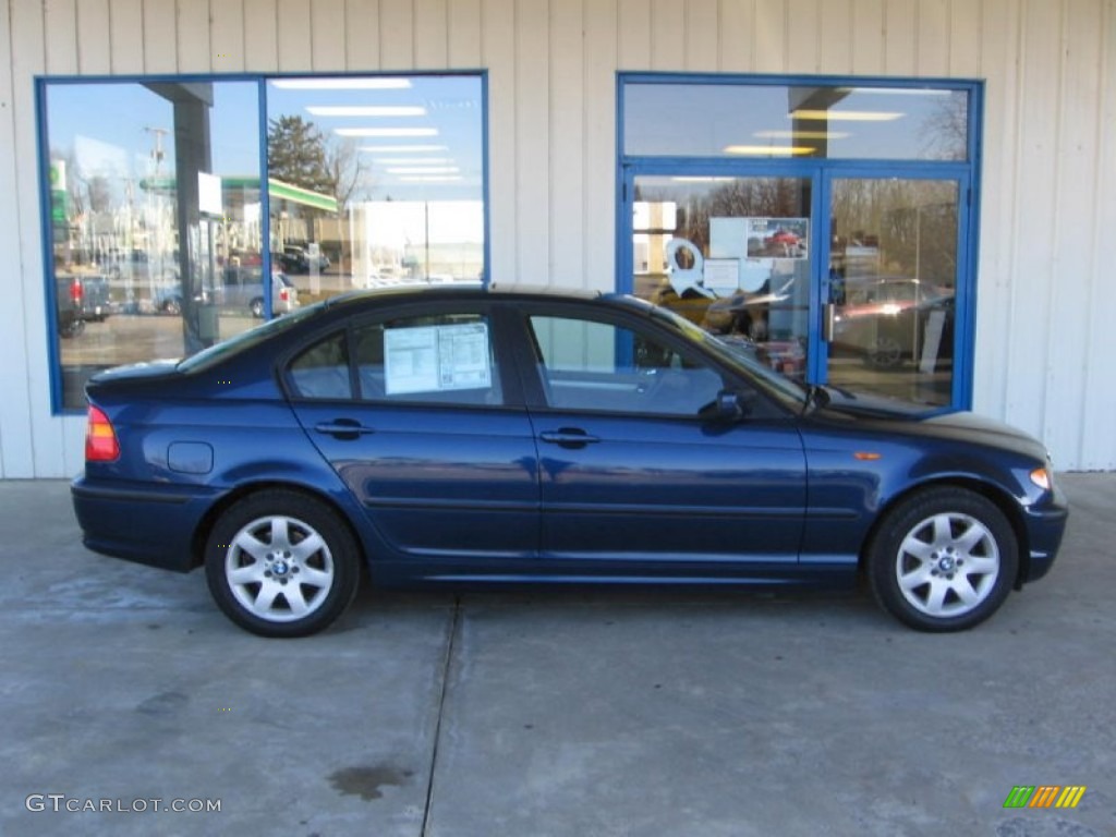 2004 3 Series 325xi Sedan - Mystic Blue Metallic / Sand photo #2