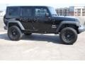 2009 Black Jeep Wrangler Unlimited X  photo #10