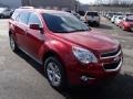 2013 Crystal Red Tintcoat Chevrolet Equinox LT AWD  photo #2