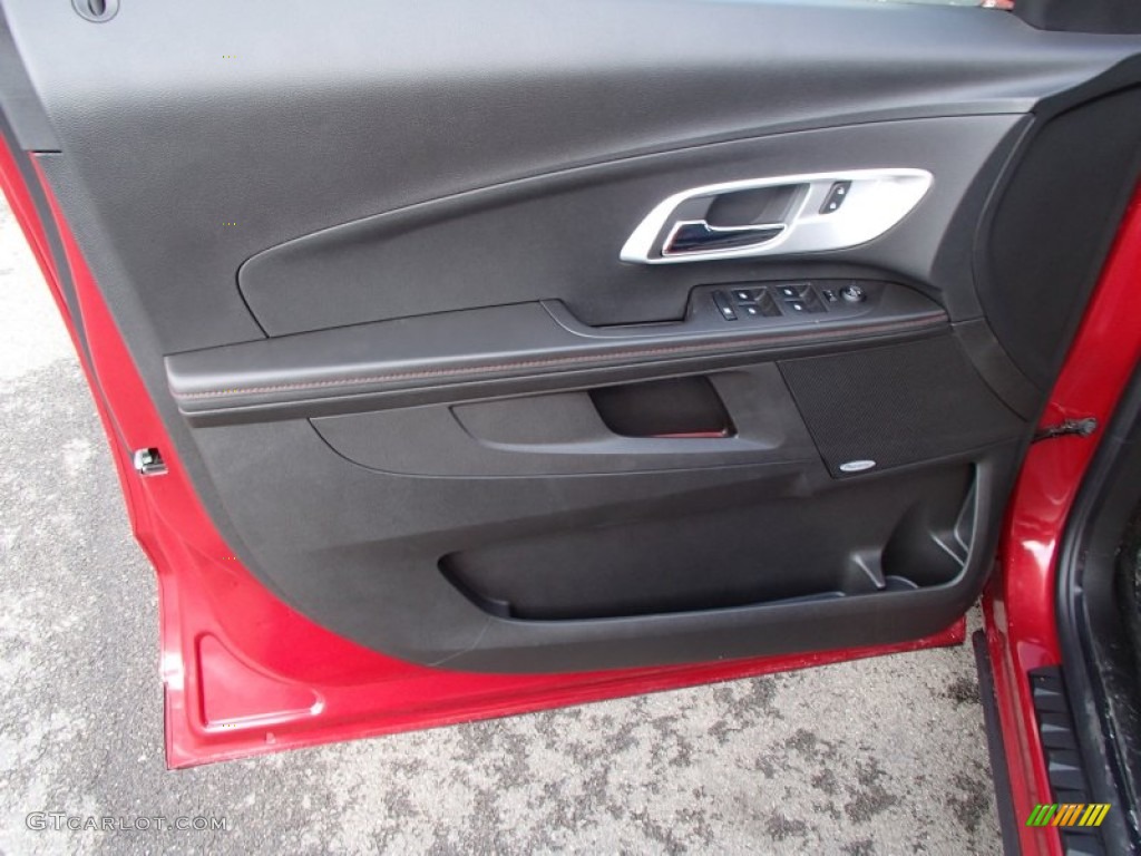 2013 Equinox LT AWD - Crystal Red Tintcoat / Jet Black photo #12