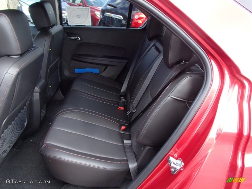 2013 Equinox LT AWD - Crystal Red Tintcoat / Jet Black photo #13
