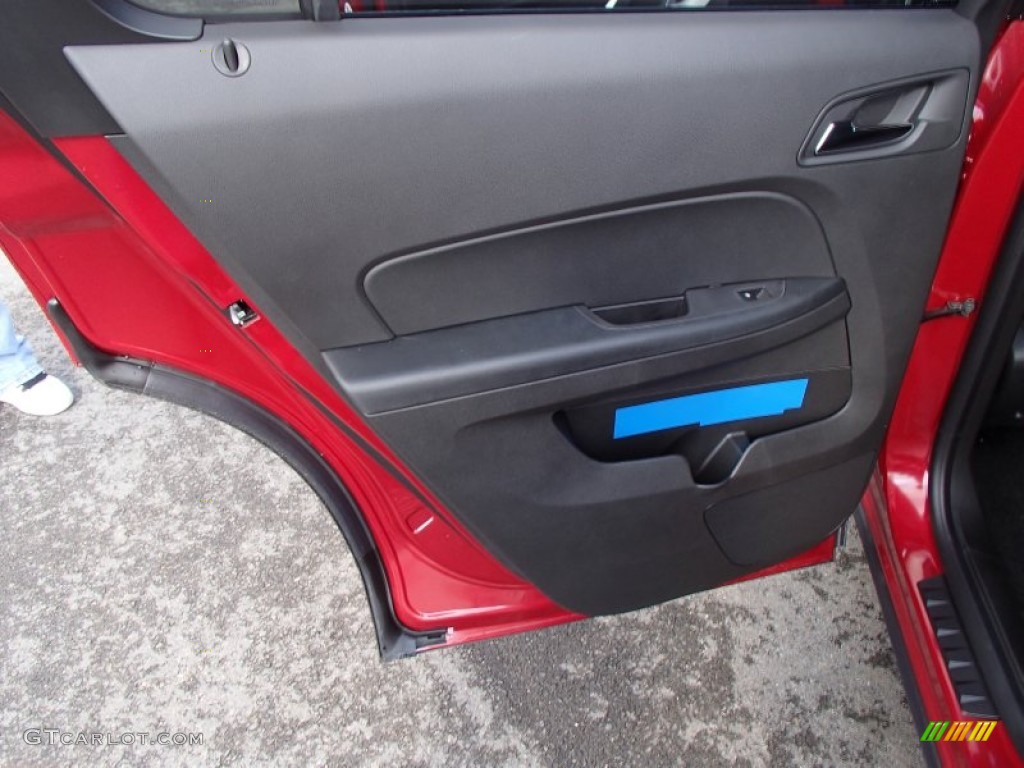 2013 Equinox LT AWD - Crystal Red Tintcoat / Jet Black photo #14