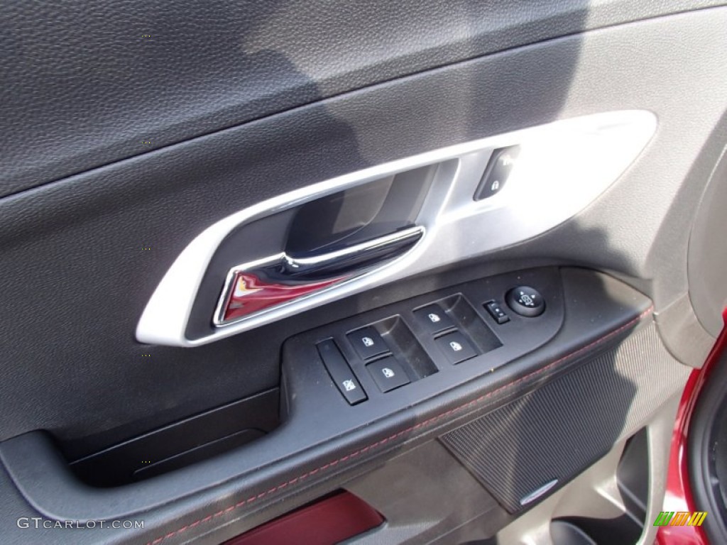 2013 Equinox LT AWD - Crystal Red Tintcoat / Jet Black photo #15