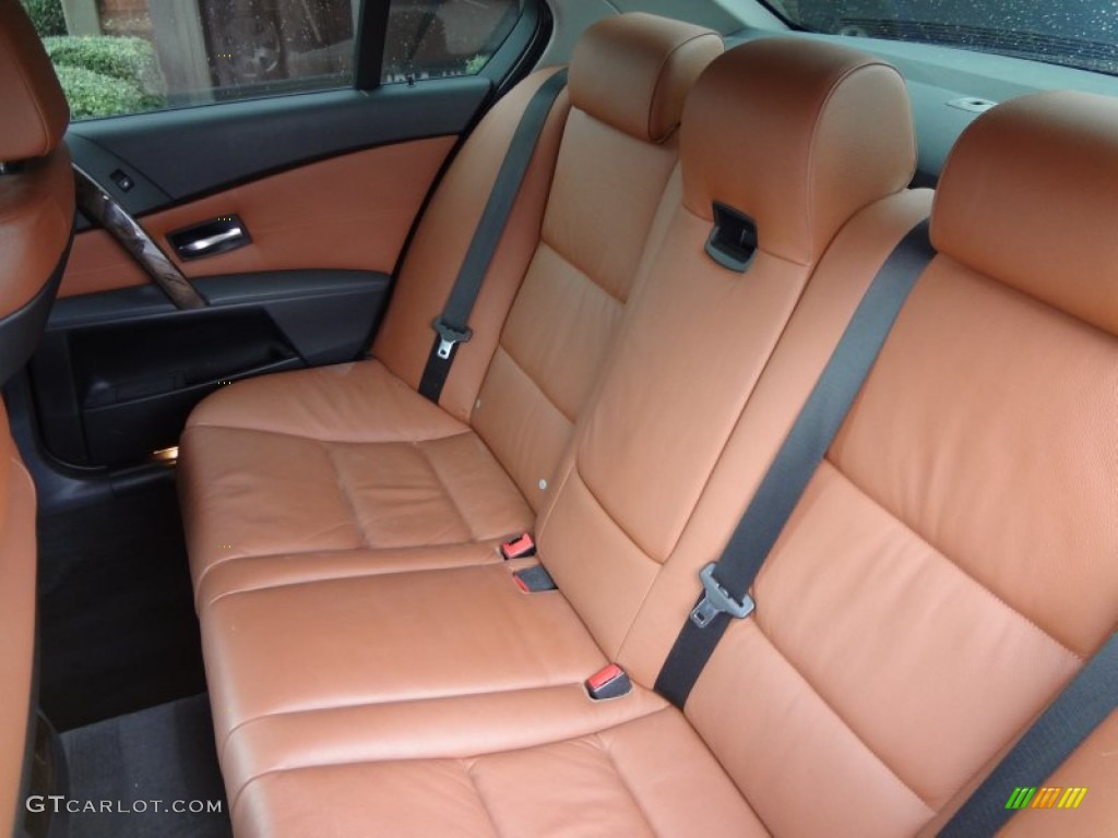 Auburn Dakota Leather Interior 2006 BMW 5 Series 530i Sedan Photo #78594435