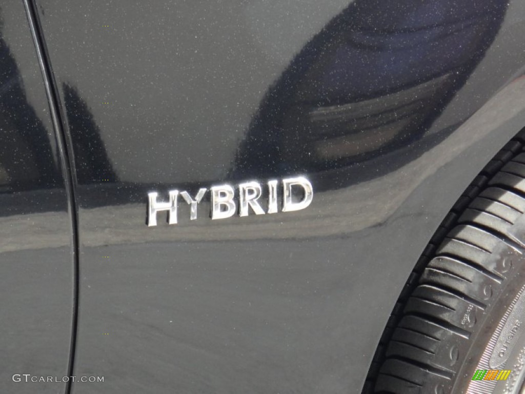 2012 M Hybrid Sedan - Black Obsidian / Graphite photo #4