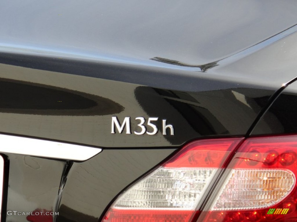 2012 M Hybrid Sedan - Black Obsidian / Graphite photo #5