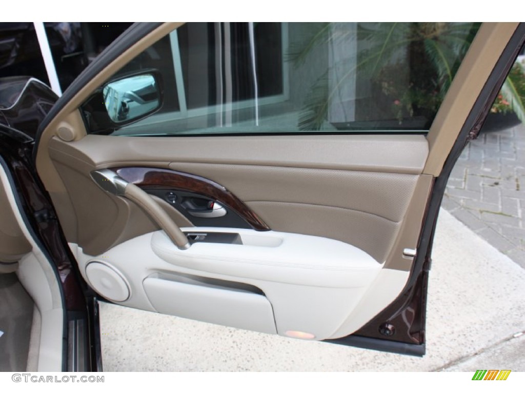 2012 Acura RL SH-AWD Technology Seacoast Door Panel Photo #78595295