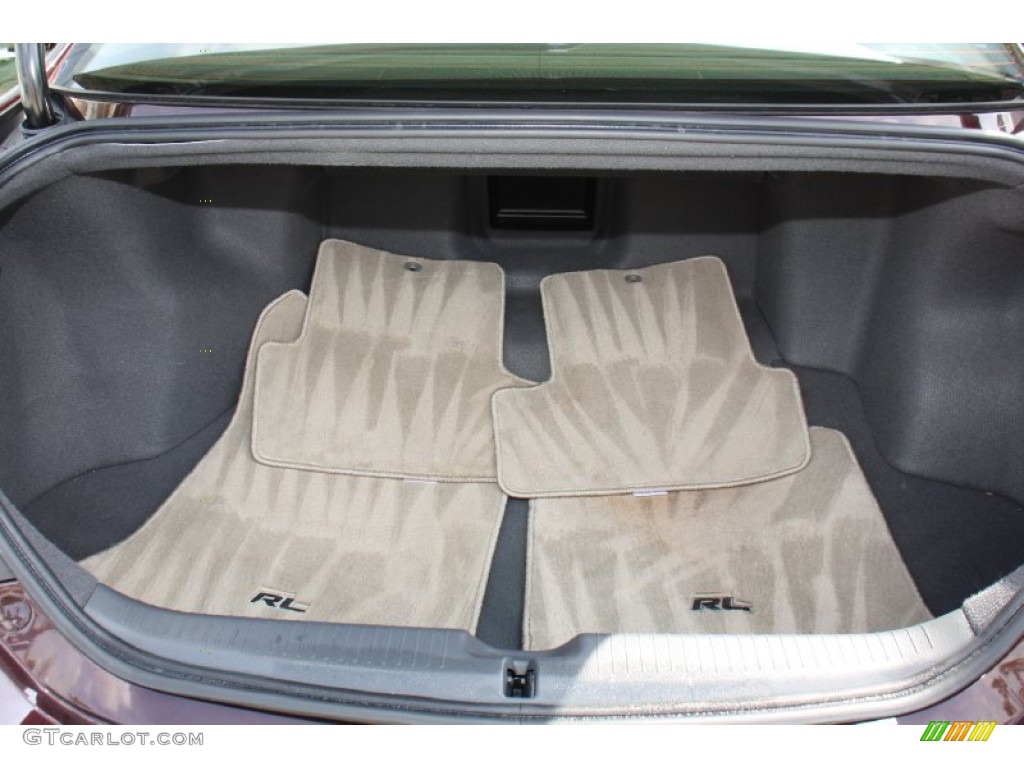 2012 Acura RL SH-AWD Technology Trunk Photos