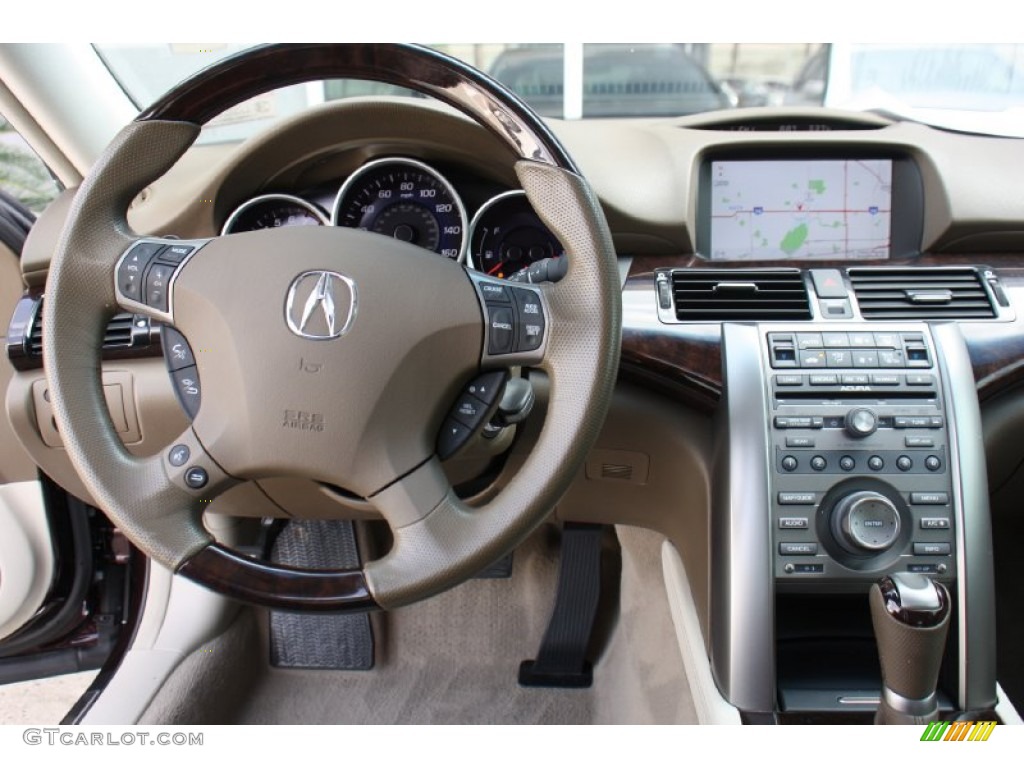 2012 Acura RL SH-AWD Technology Seacoast Dashboard Photo #78595421