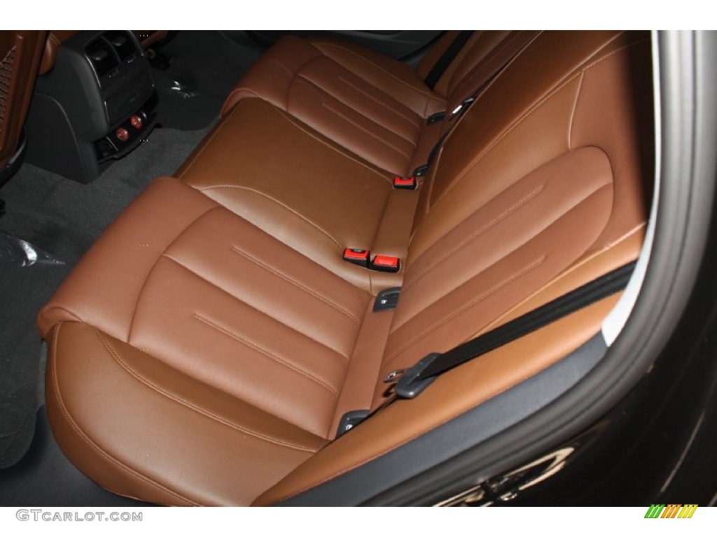 Nougat Brown Interior 2013 Audi A6 3.0T quattro Sedan Photo #78595627
