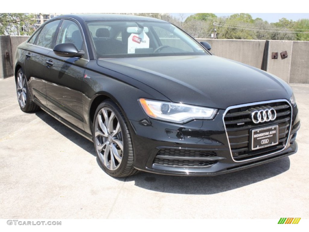 Phantom Black Pearl Effect Audi A6