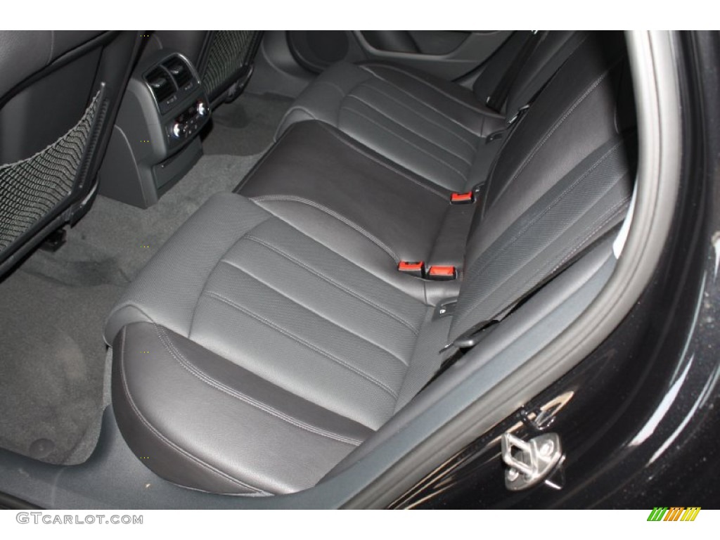 Black Interior 2013 Audi A6 3.0T quattro Sedan Photo #78596407