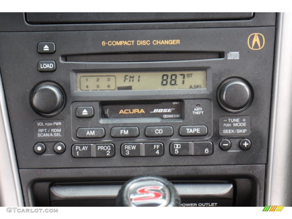 2003 Acura CL 3.2 Type S Audio System Photos
