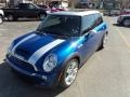 2006 Hyper Blue Metallic Mini Cooper S Hardtop  photo #2