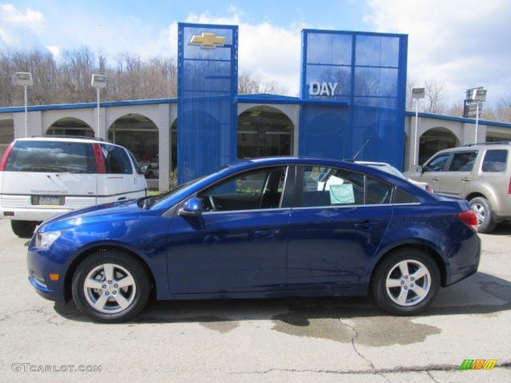 2013 Cruze LT - Blue Topaz Metallic / Jet Black photo #2