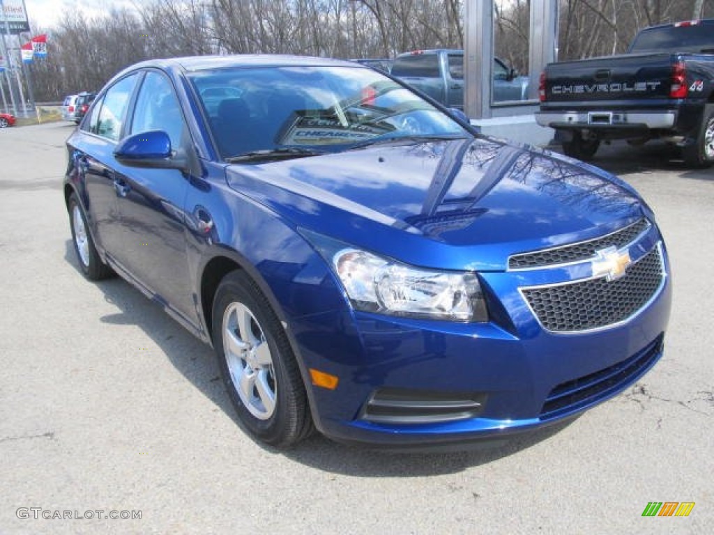 2013 Cruze LT - Blue Topaz Metallic / Jet Black photo #10