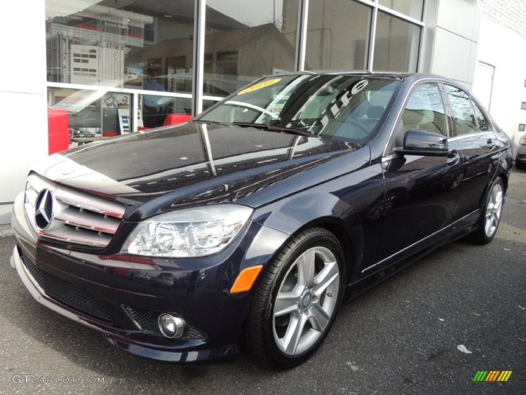 Capri Blue Metallic 2010 Mercedes-Benz C 300 Sport 4Matic Exterior Photo #78598430
