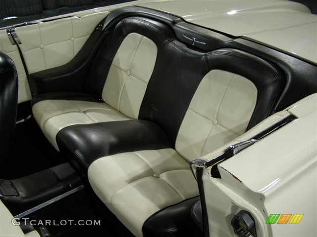 1960 Thunderbird Convertible - White / Black/White photo #10